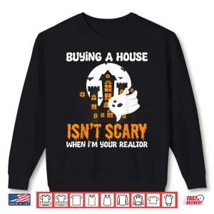 Sweatshirt Halloween Real Estate Spooky Ghost Professional Costume Shirt
