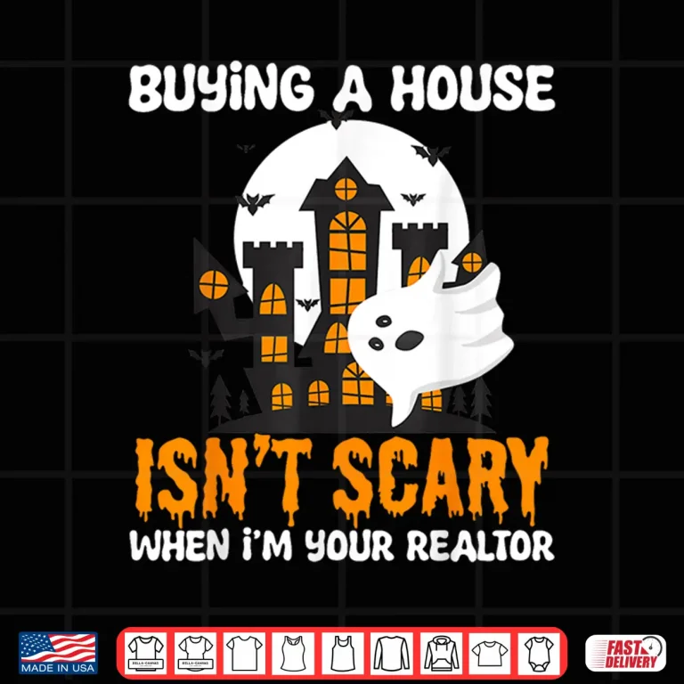 Halloween Real Estate Spooky Ghost Professional Costume Shirt 4 Design Halloween Real Estate Spooky Ghost Professional Costume Shirt