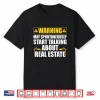 Professional Real Estate Realtor Minimalist Graphic Design Shirt