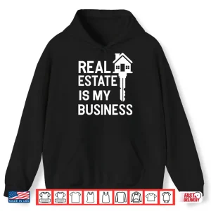 Hoodie Real Estate Agent Realtor Professional Minimalist Design Shirt