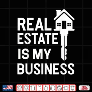 Design Real Estate Agent Realtor Professional Minimalist Design Shirt