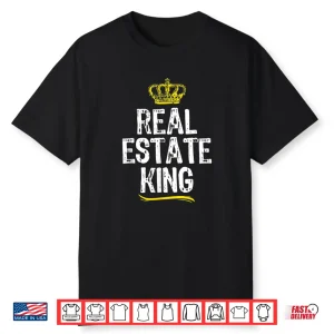 Real Estate King Professional Agent Regal Graphic Shirt