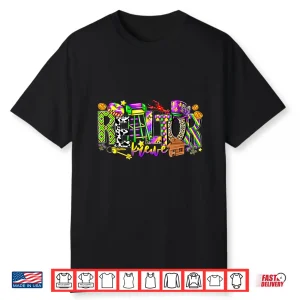 Realtor Krewe Mardi Gras Festive Fat Tuesday Graphic Shirt
