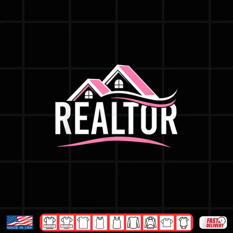 Design Realtor Professional Minimalist Property Agent Graphic Shirt