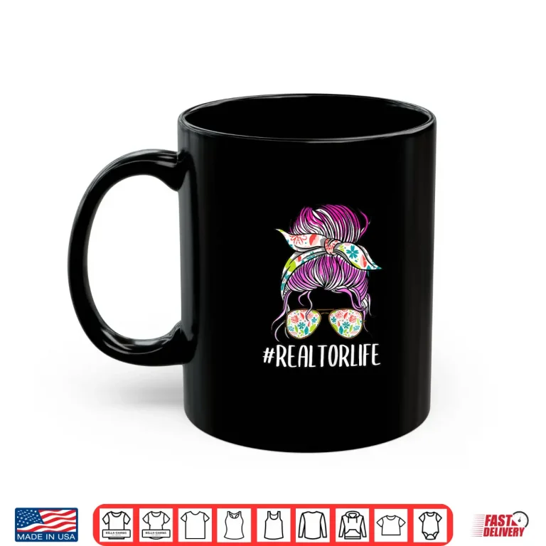 Mug Realtorlife Professional Broker Aesthetic Graphic Shirt