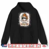 Spooky Real Estate Agent Halloween Messy Bun Graphic Shirt