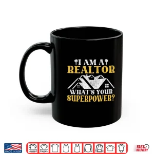 Mug I Am A Realtor Professional Superhero Statement Shirt