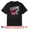 Real Estate Agent Closing Deals Professional Graphic Shirt