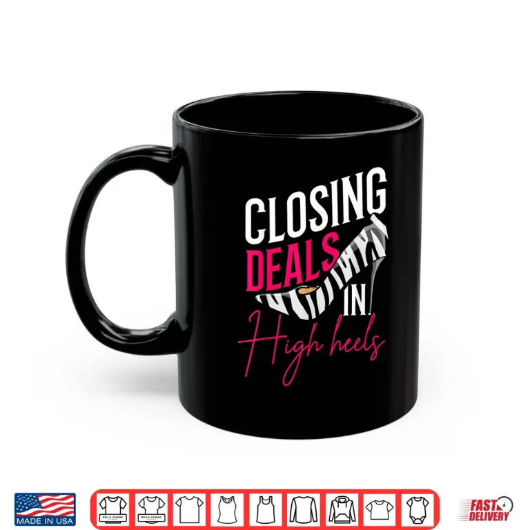 Mug Real Estate Agent Closing Deals Professional Graphic Shirt