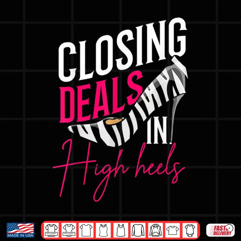 Design Real Estate Agent Closing Deals Professional Graphic Shirt