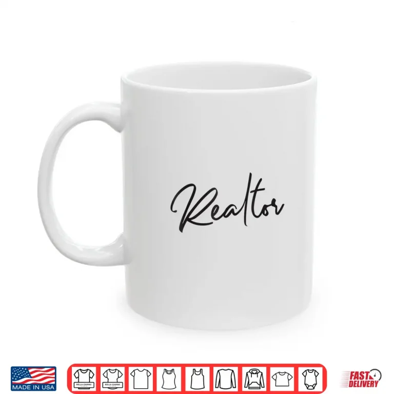 Mug Real Estate Agent Professional Broker Graphic Shirt