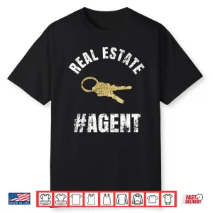 Real Estate Agent Professional Minimalist Broker Shirt