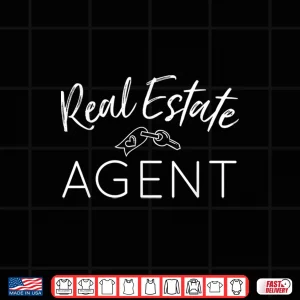 Design Real Estate Agent Professional House Key Graphic Shirt