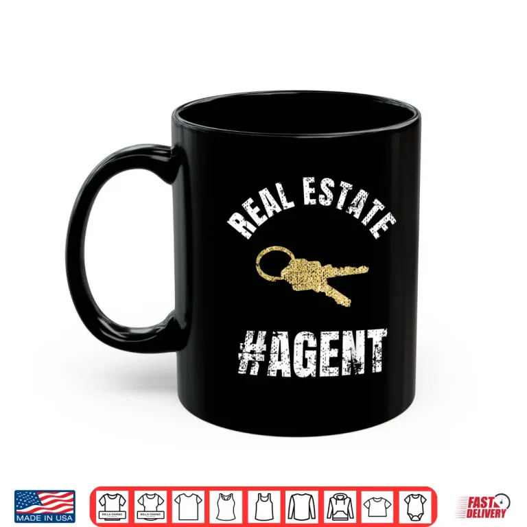 Mug Real Estate Agent Professional Minimalist Broker Shirt