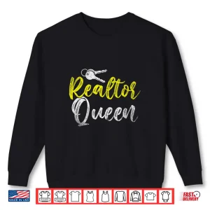 Sweatshirt Real Estate Queen Professional Agent Aesthetic Shirt