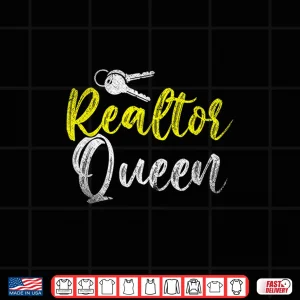 Design Real Estate Queen Professional Agent Aesthetic Shirt