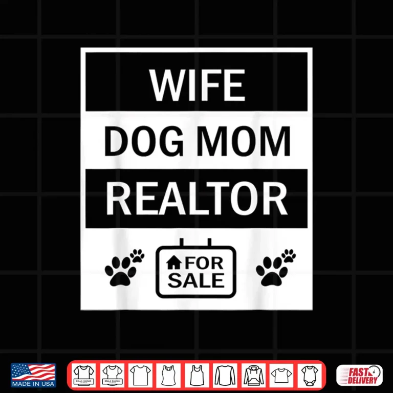 Design Realtor Professional Dog Lover Aesthetic Statement Shirt