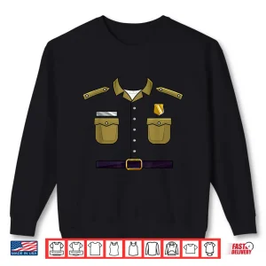 Sweatshirt Forest Park Ranger Easy Halloween Costume Cosplay Shirt