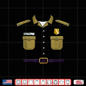 Design Forest Park Ranger Easy Halloween Costume Cosplay Shirt