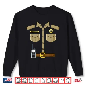 Sweatshirt Forest Ranger Park Warden DIY Halloween Costume Shirt
