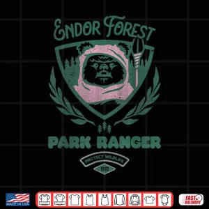 Design Forest Moon Ranger Galactic Patrol Sci Fi Graphic Shirt