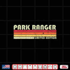 Design Park Ranger Profession Birthday Worker Idea Graphic Shirt