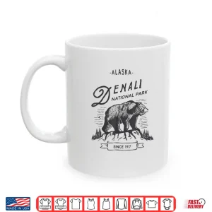 Mug Vintage Denali National Park Retro Bear Alaska Graphic Shirt