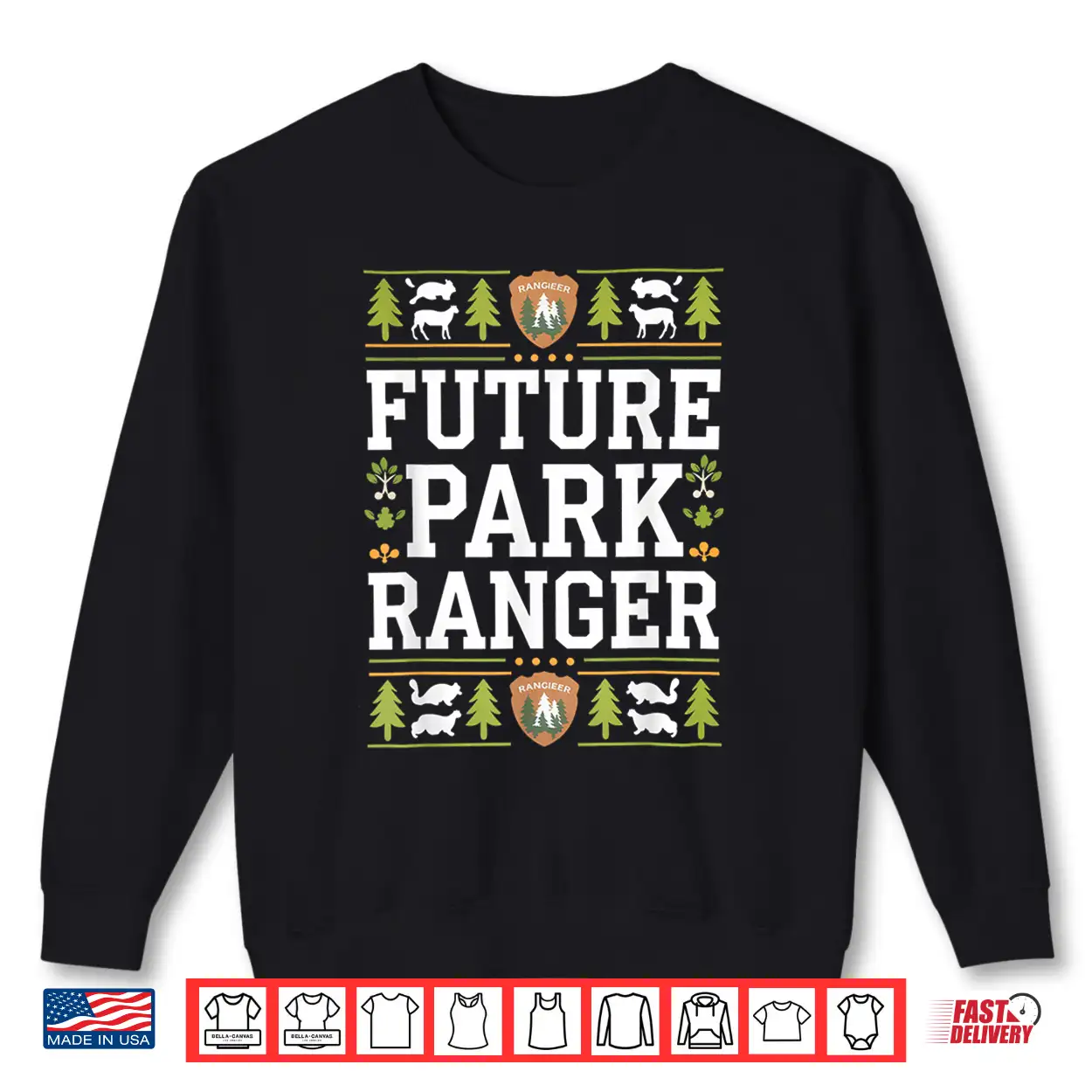 Future Park Ranger Career Aspiration School Graphic Shirt Future Park Ranger Career Aspiration School Graphic Shirt
