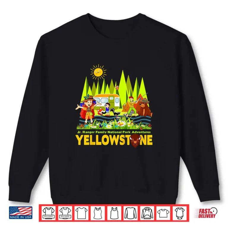 Sweatshirt Junior Ranger Family National Park Souvenir Graphic Shirt
