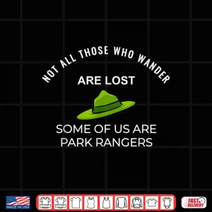 Design Park Ranger Forest Gear National Parks Heritage Graphic Shirt