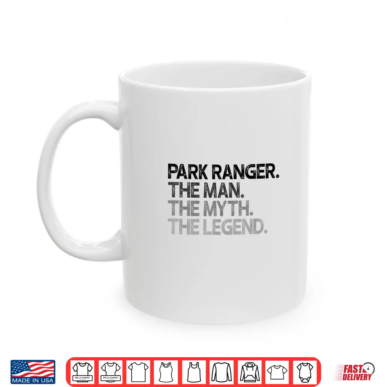 Park Ranger Man Myth Legend Professional Achievement Shirt Park Ranger Man Myth Legend Professional Achievement Shirt