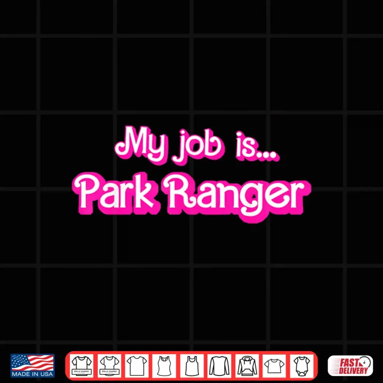 Design Park Ranger Professional Career Minimalist Graphic Shirt