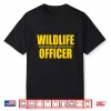 Wildlife Officer Game Warden Uniform Professional Costume Shirt