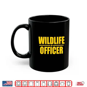 Mug Wildlife Officer Game Warden Uniform Professional Costume Shirt