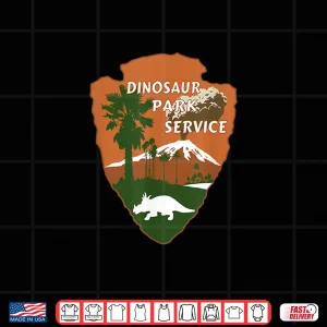 Design Dinosaur Park Ranger And Prehistoric Forest Service Shirt