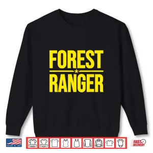 Sweatshirt Forest Ranger Parklands Wildlife Law Enforcement Costume Shirt
