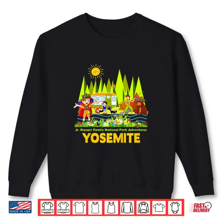 Sweatshirt Junior Ranger Family National Park Adventure Souvenir Shirt