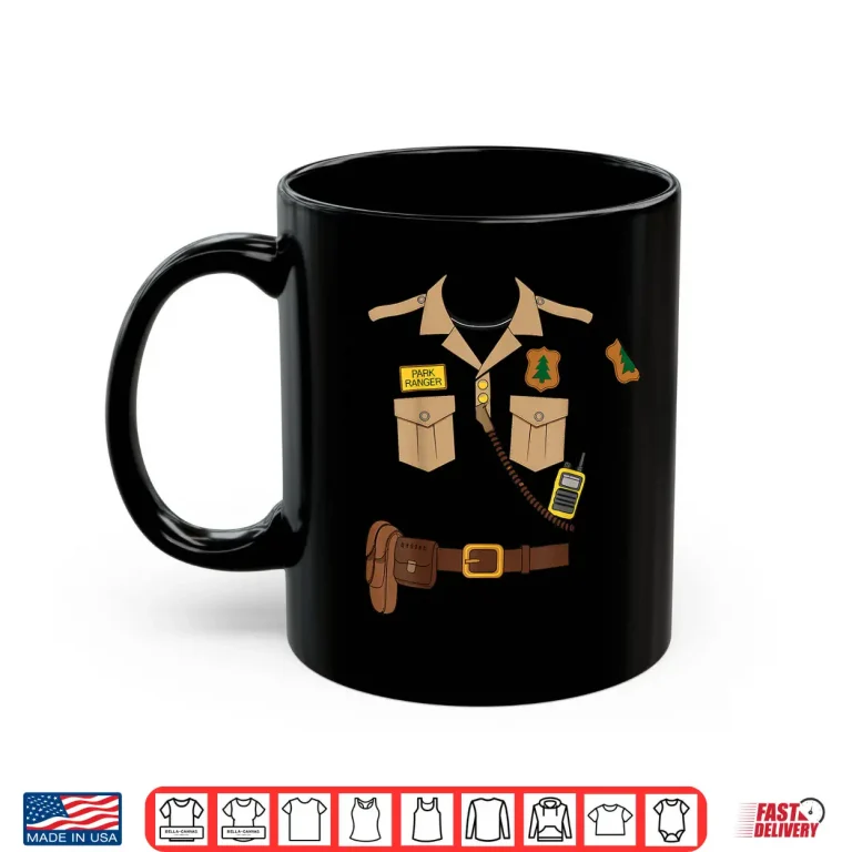 Mug Park Ranger Costume DIY Lazy Halloween Festive Shirt