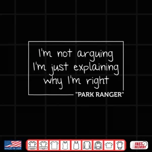 Design Park Ranger Professional Job Title Birthday Worker Shirt