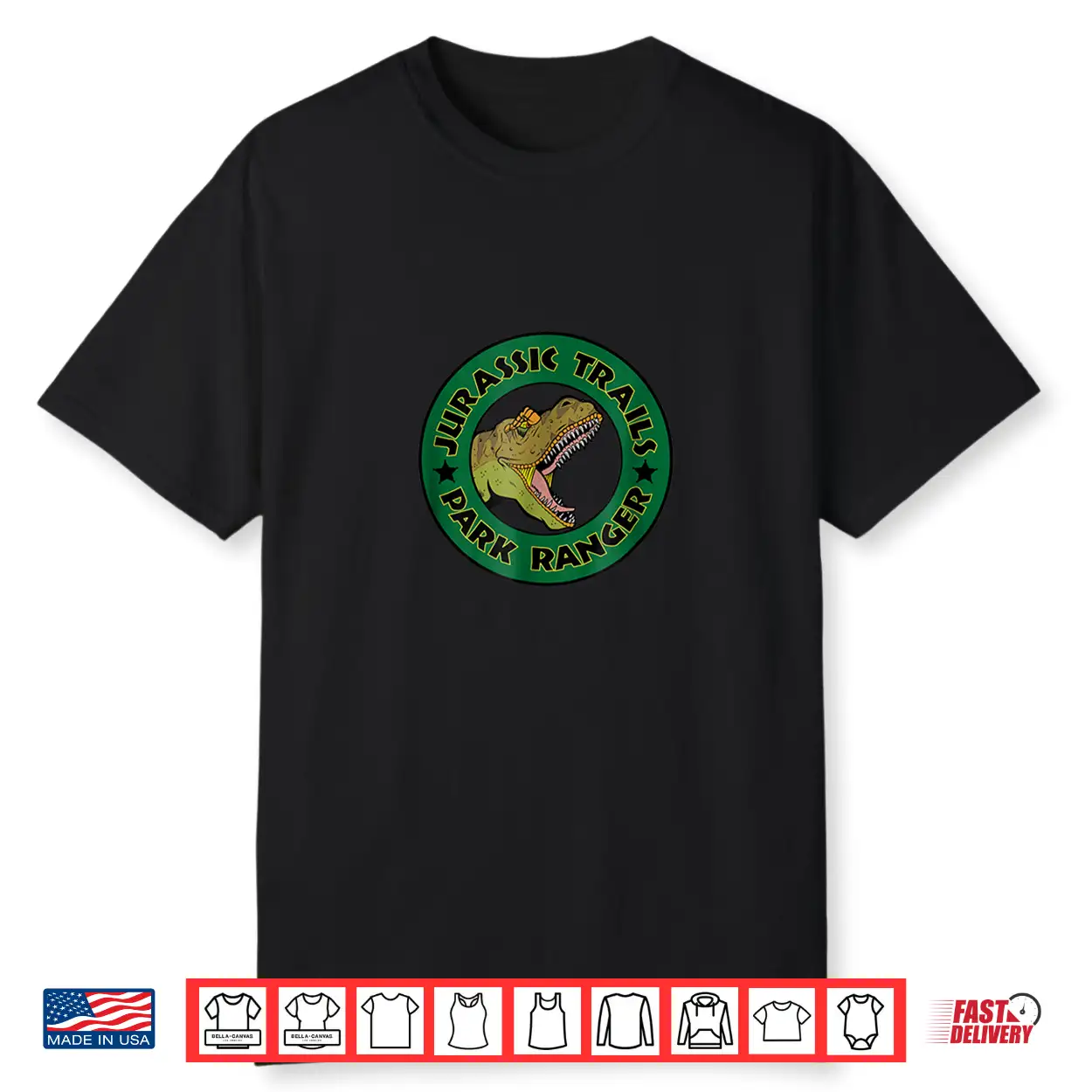 Prehistoric Trails Park Ranger Adventure Graphic Shirt Prehistoric Trails Park Ranger Adventure Graphic Shirt