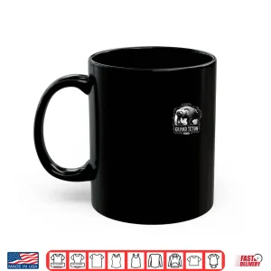 Mug Vintage Grand Teton National Park Retro Bison Wyoming Shirt