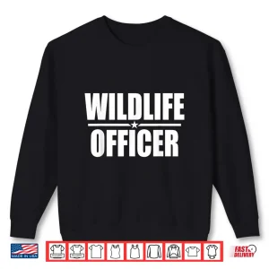 Sweatshirt Wildlife Officer Game Warden Park Ranger Uniform Costume Shirt