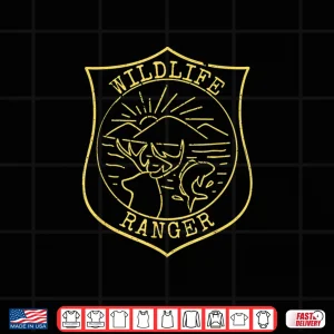 Design Wildlife Ranger Park Officer Game Warden Agent Professional Shirt