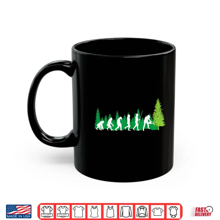 Evolution Woodcutter Chainsaw Profession Graphic Shirt 3 Mug Evolution Woodcutter Chainsaw Profession Graphic Shirt