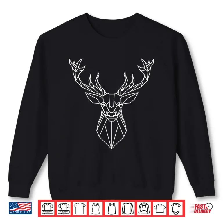 Sweatshirt Deer Hunters And Gatherers Wild Nature Graphic Shirt