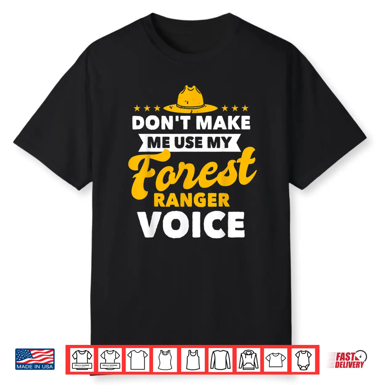 Forest Ranger Voice Funny Nature Conservationist Shirt Forest Ranger Voice Funny Nature Conservationist Shirt