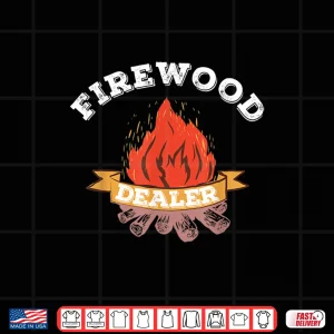 Design Firewood Dealer Wood Seller Lumberjack Work Shirt