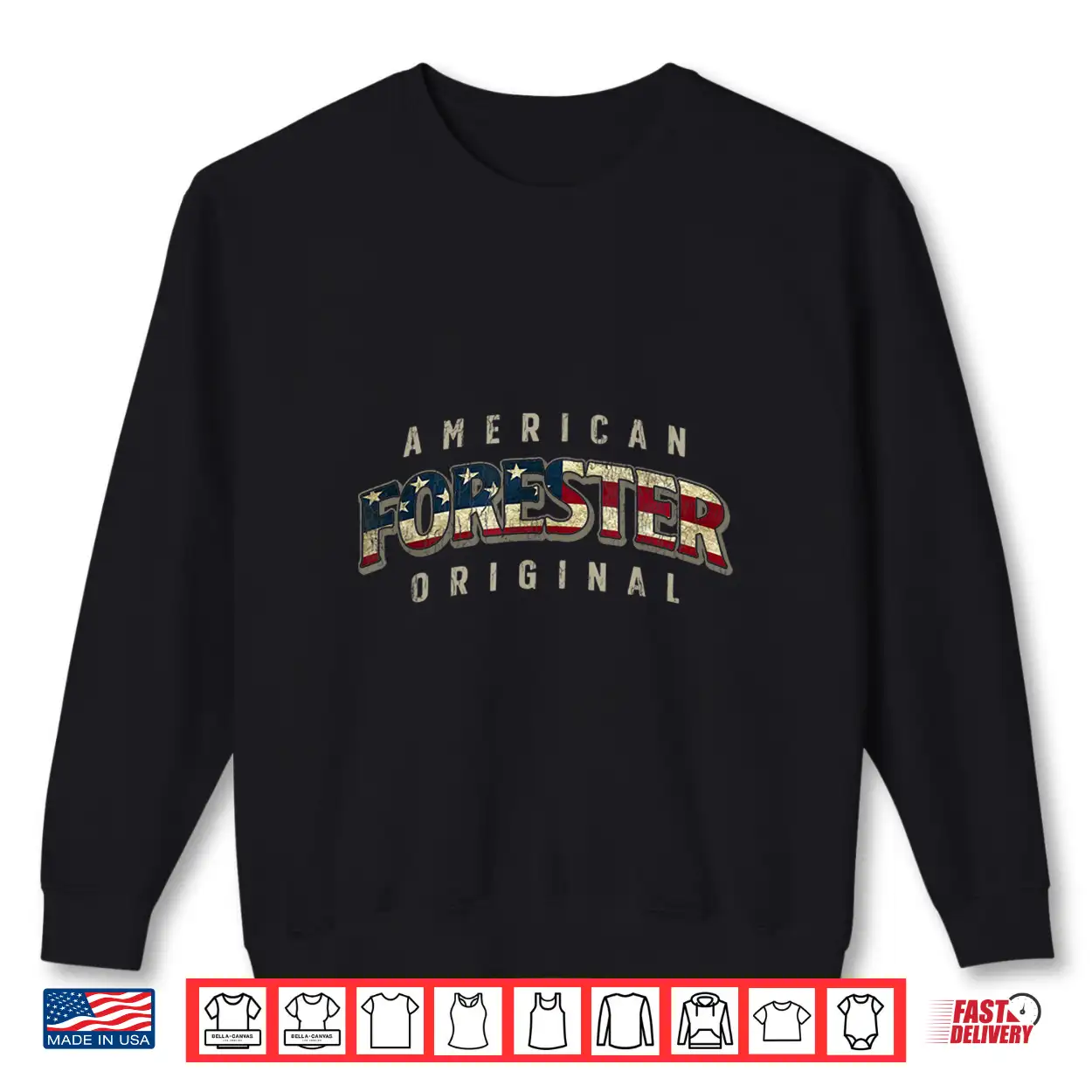 Forester American Original Flag Patriotic Heritage Shirt Forester American Original Flag Patriotic Heritage Shirt