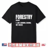 Forester Noun Definition Arboriculturist Profession Shirt