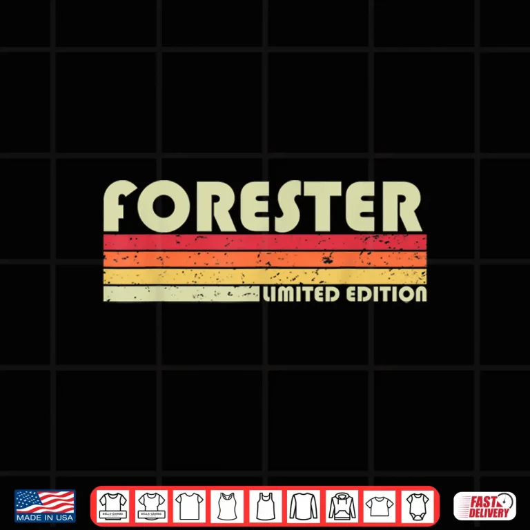 Design Forester Profession Birthday Worker Idea Graphic Shirt